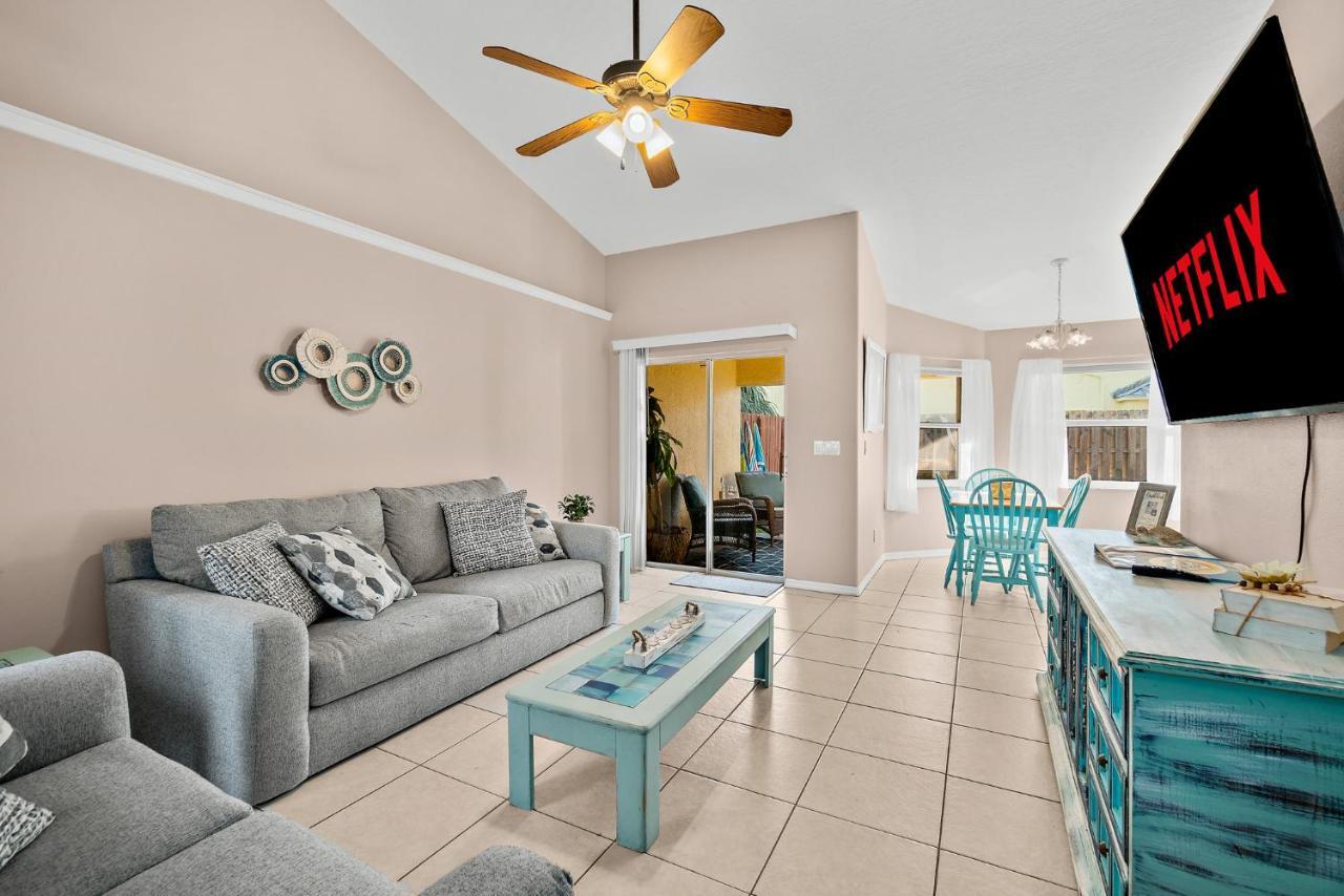 Sunset Serenity - 3Br Beach Townhome With Outdoor Patio - New Hot Tub, Steps To Ocean Fun! 멜버른 외부 사진